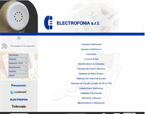 Tablet Screenshot of electrofonia.com